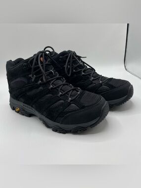 Merrell Moab 3 Mid Trail Performance Hiking Boots J036561 Men's 11W Wide, Black